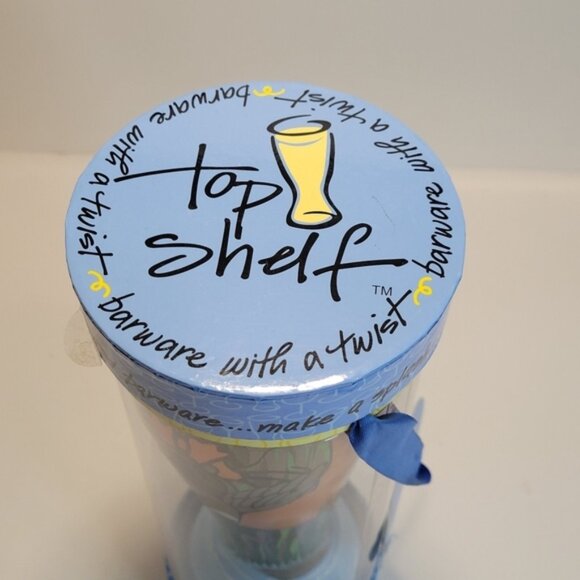 Top Shelf Hand painted "Duck Hunter" Tall Pilsner Beer Glass - Picture 10 of 11